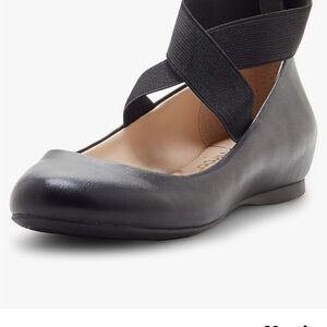 Jessica Simpson Women's Black Mandayss Ballet Flats